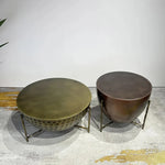 スタイリッシュなセンターテーブル3点セット|モダンでユニークなデザイン|インテリアに最適 hmsf-4678