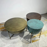 スタイリッシュなセンターテーブル3点セット|モダンでユニークなデザイン|インテリアに最適 hmsf-4678