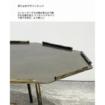 オシャレな八角形センターテーブルセット|リビングを華やかに彩るデザイン家具 hmsf-4679