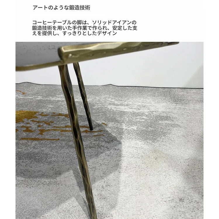 オシャレな八角形センターテーブルセット|リビングを華やかに彩るデザイン家具 hmsf-4679