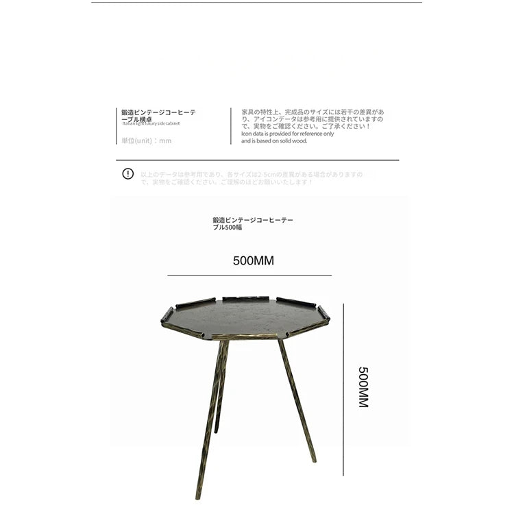 オシャレな八角形センターテーブルセット|リビングを華やかに彩るデザイン家具 hmsf-4679