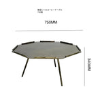 オシャレな八角形センターテーブルセット|リビングを華やかに彩るデザイン家具 hmsf-4679