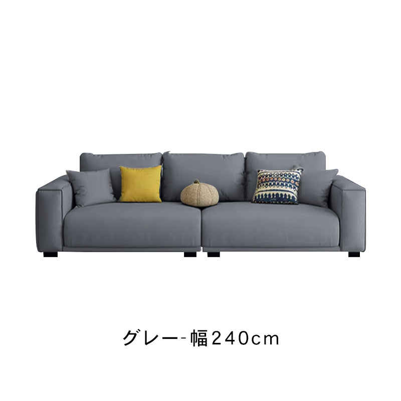 テクノファブリックソファー シンプルモダン 小スペース対応 ストレートタイプ 一人掛け二人掛け三人掛け オフィスリビング用 hmsh-2288