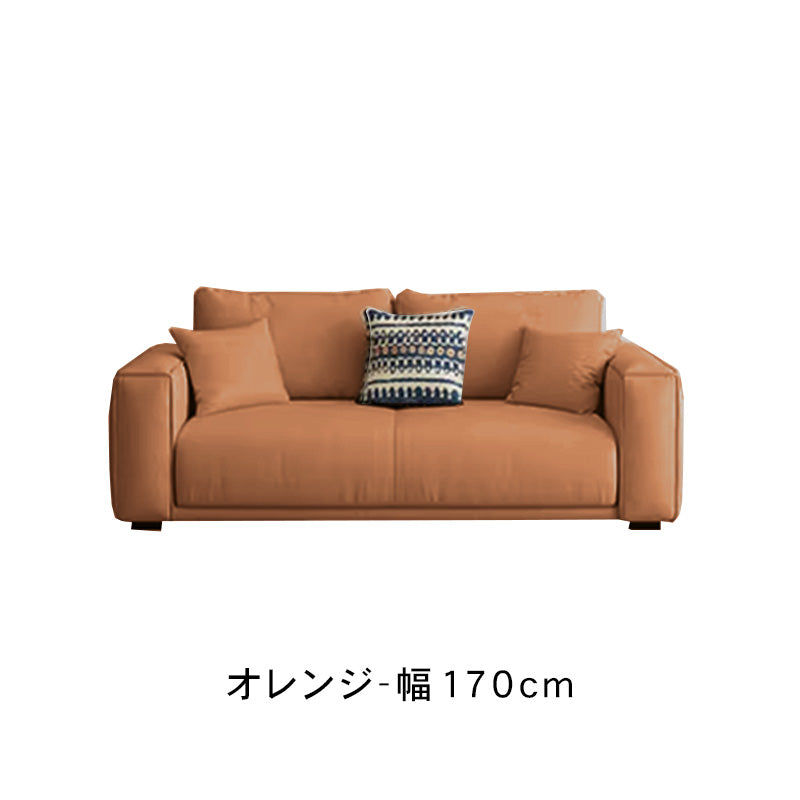 テクノファブリックソファー シンプルモダン 小スペース対応 ストレートタイプ 一人掛け二人掛け三人掛け オフィスリビング用 hmsh-2288