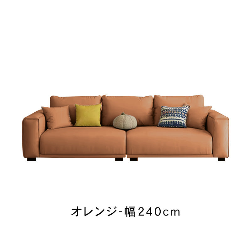 テクノファブリックソファー シンプルモダン 小スペース対応 ストレートタイプ 一人掛け二人掛け三人掛け オフィスリビング用 hmsh-2288