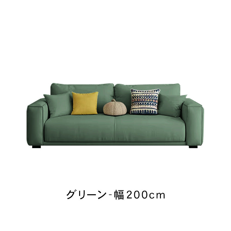 テクノファブリックソファー シンプルモダン 小スペース対応 ストレートタイプ 一人掛け二人掛け三人掛け オフィスリビング用 hmsh-2288