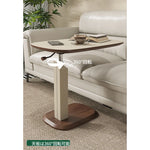 センターテーブル 調整可能 モダンデザイン 多層板・合成皮革・ステンレス使用 おしゃれなリビング家具 hmx-5091