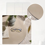 モダンデザイン センターテーブル 合成皮革 & ステンレス製 おしゃれなリビングテーブル hmx-5092