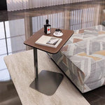 シンプルでスタイリッシュな合成皮革センターテーブル - ステンレス脚付き、リビングやダイニングに最適! hmx-5094