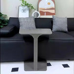 シンプルでスタイリッシュな合成皮革センターテーブル - ステンレス脚付き、リビングやダイニングに最適! hmx-5094