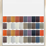 シンプルでスタイリッシュな合成皮革センターテーブル - ステンレス脚付き、リビングやダイニングに最適! hmx-5094