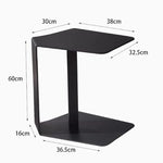 スタイリッシュな合成皮革センターテーブル|モダンデザインでリビングに最適|オレンジとブラックのコンビネーション hmx-5095