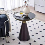 エレガントなアッシュ材センターテーブル - 強化ガラス天板付きのモダンデザイン hmx-5096