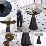 エレガントなアッシュ材センターテーブル - 強化ガラス天板付きのモダンデザイン hmx-5096