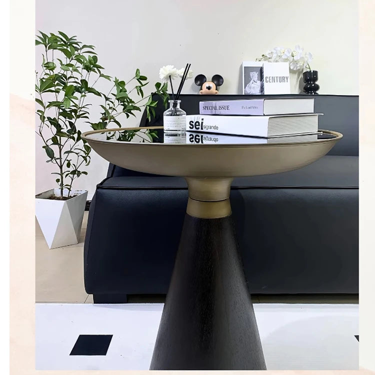 エレガントなアッシュ材センターテーブル - 強化ガラス天板付きのモダンデザイン hmx-5096