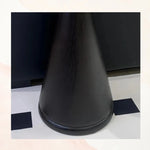 エレガントなアッシュ材センターテーブル - 強化ガラス天板付きのモダンデザイン hmx-5096