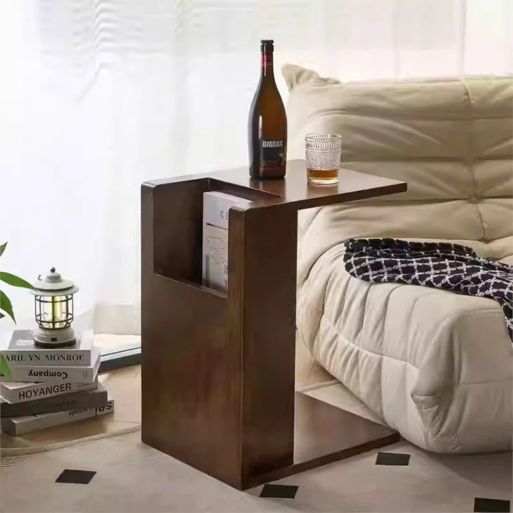 アッシュ材のスタイリッシュなセンターテーブル - モダンデザインで収納も便利! hmx-5097