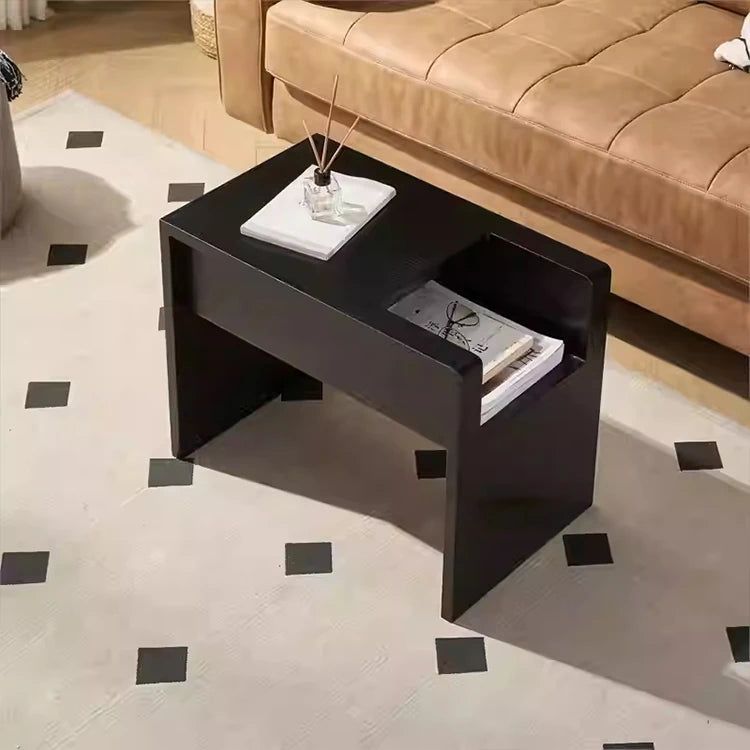 アッシュ材のスタイリッシュなセンターテーブル - モダンデザインで収納も便利! hmx-5097