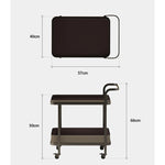 高級合成皮革&ステンレス製センターテーブル - スタイリッシュなキャスター付き収納テーブル hmx-5100