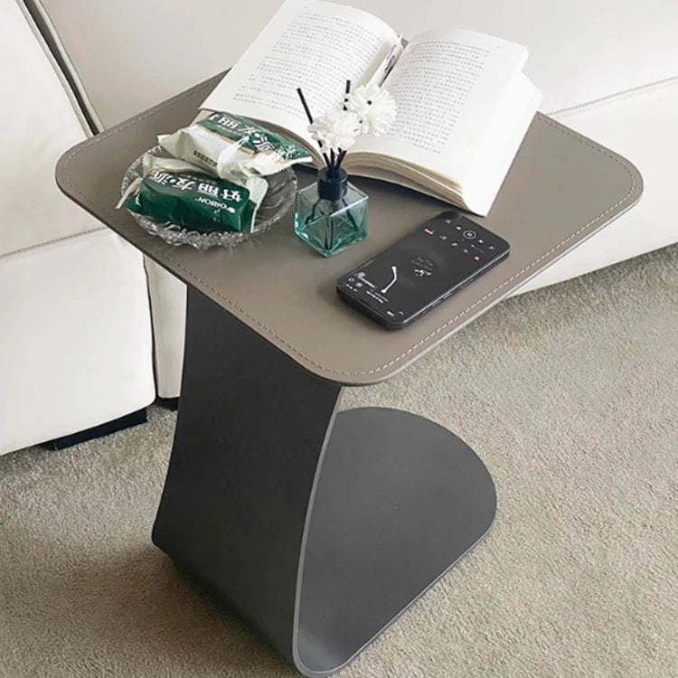 シンプルでスタイリッシュな合成皮革センターテーブル | モダン家具 収納に便利なリビングテーブル hmx-5103