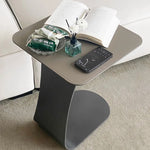 シンプルでスタイリッシュな合成皮革センターテーブル | モダン家具 収納に便利なリビングテーブル hmx-5103