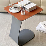 シンプルでスタイリッシュな合成皮革センターテーブル | モダン家具 収納に便利なリビングテーブル hmx-5103