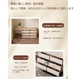 パイン多層板製モダン化粧台|スタイリッシュなデザインでおしゃれな空間を演出!収納力抜群のドレッサー hmx-5106