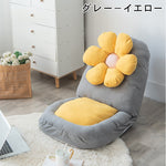 高品質シリコンフィル綿混紡ソファー 快適な座り心地 モダンで可愛い花形デザイン hmy-1059