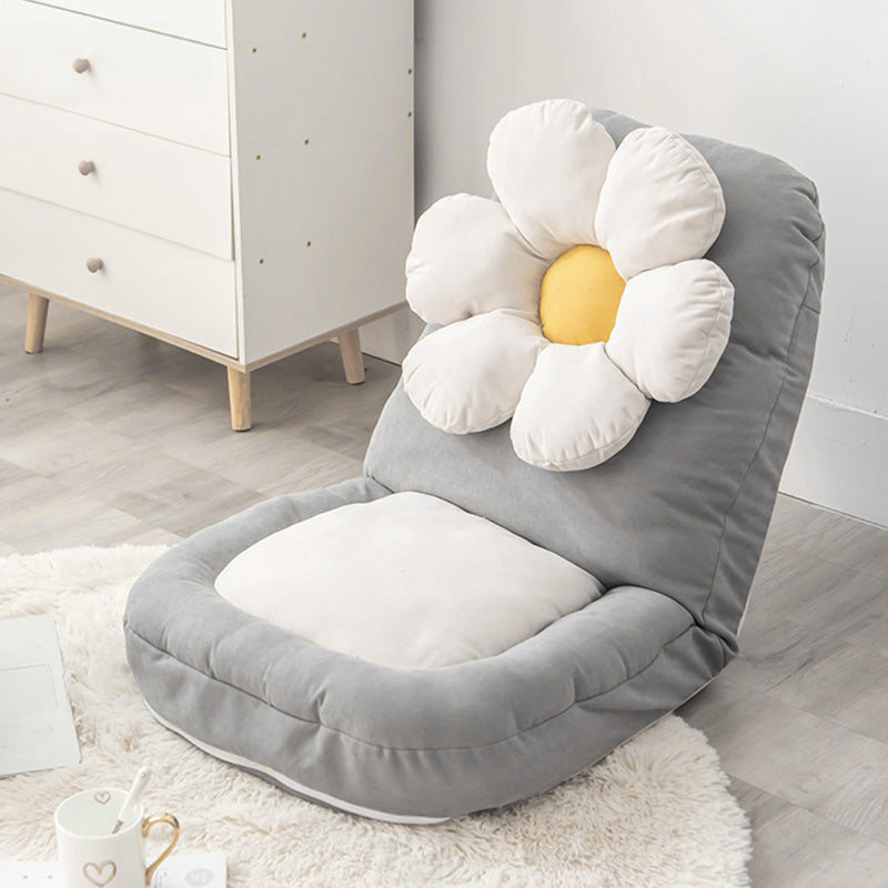 高品質シリコンフィル綿混紡ソファー 快適な座り心地 モダンで可愛い花形デザイン hmy-1059