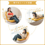 高級アイアンフレームとラテックス綿混紡素材の調節可能モダンソファー 愛心クッション付き hmy-1062