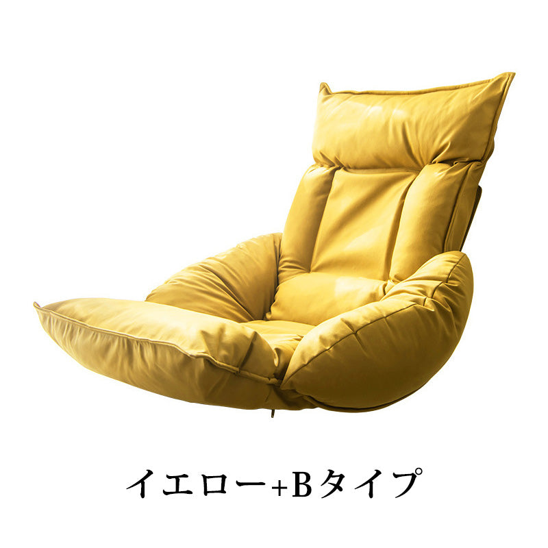 アイアンフレームとエアレザー使用の高級シリコンフィル海綿入り調節可能ソファー hmy-1063