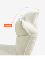 コーデュロイシリコンフィルチェア|快適なリラックスタイムを実現するおしゃれなデザイン hmy-3337