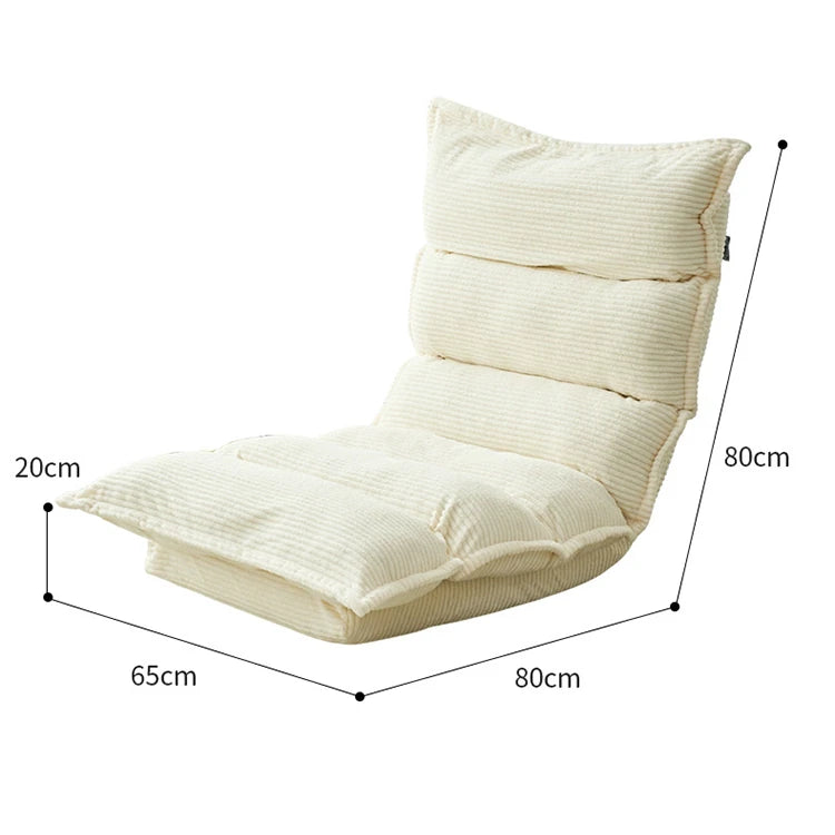 フロアチェア コーデュロイ シリコンフィル 向け クッション性抜群 リラックスチェア おしゃれなインテリアに最適 hmy-3338