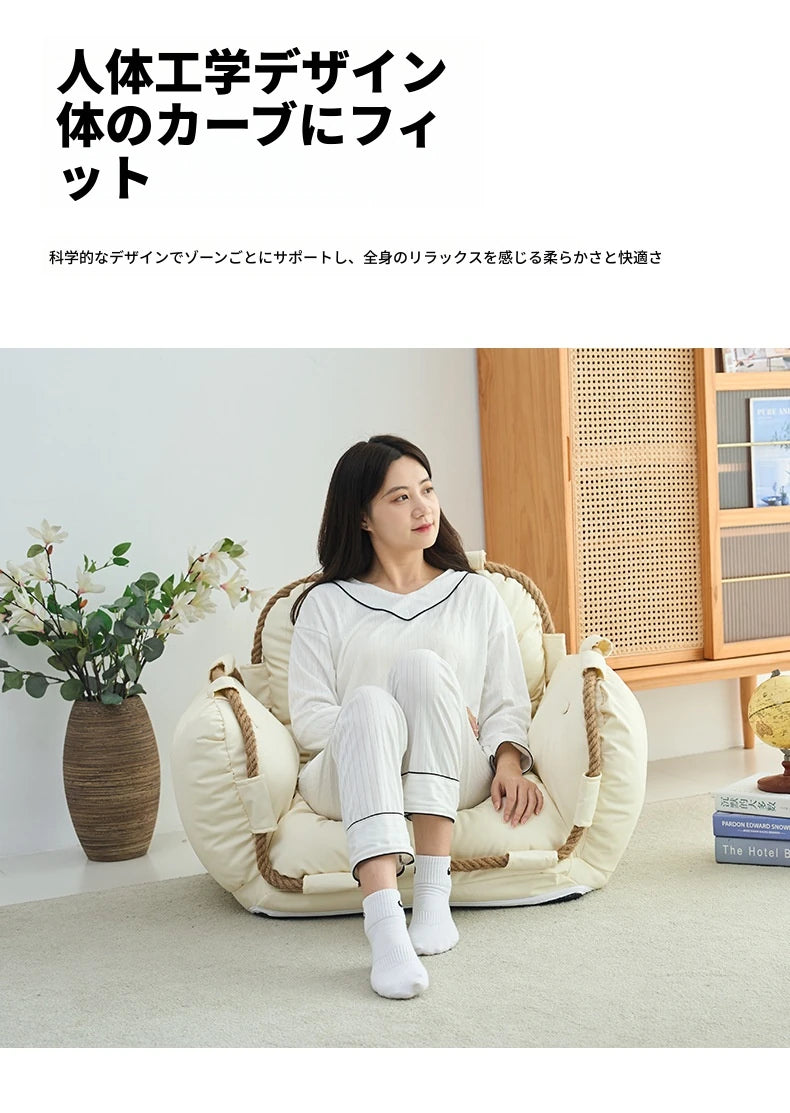 エアレザーシリコンフィル使用 おしゃれなリラックスチェア - 快適な座り心地とスタイリッシュなデザイン hmy-3342