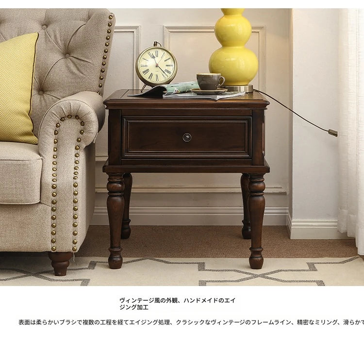 無垢材パインのセンターテーブル - クラシックデザインでリビングを彩る多層板テーブル hmy-4999