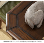 高級無垢材テーブルセット|モダンデザイン6人掛け|リビング・ダイニング適用 hmy-5001