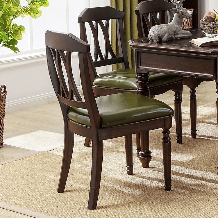 無垢材パイン製ダイニングチェア - 多層板&合皮クッション付き、洗練されたデザインで居心地抜群! hmy-5002