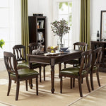 無垢材パイン製ダイニングチェア - 多層板&合皮クッション付き、洗練されたデザインで居心地抜群! hmy-5002