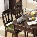 無垢材パイン製ダイニングチェア - 多層板&合皮クッション付き、洗練されたデザインで居心地抜群! hmy-5002