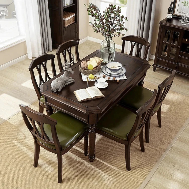 無垢材パイン製ダイニングチェア - 多層板&合皮クッション付き、洗練されたデザインで居心地抜群! hmy-5002