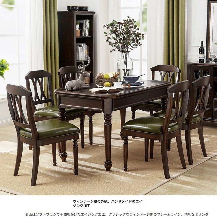 無垢材パイン製ダイニングチェア - 多層板&合皮クッション付き、洗練されたデザインで居心地抜群! hmy-5002