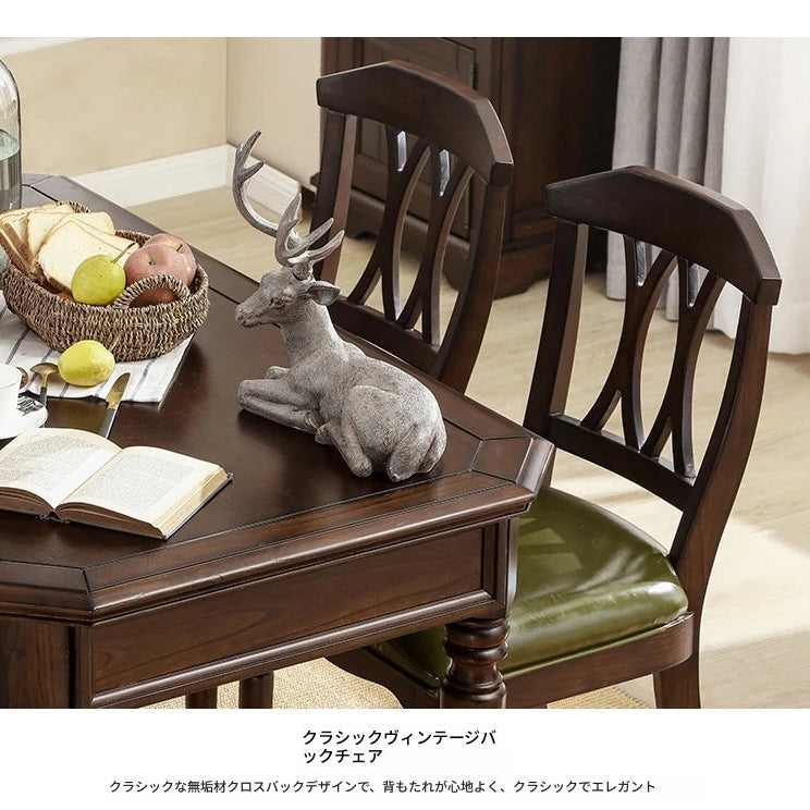 無垢材パイン製ダイニングチェア - 多層板&合皮クッション付き、洗練されたデザインで居心地抜群! hmy-5002