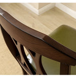 無垢材パイン製ダイニングチェア - 多層板&合皮クッション付き、洗練されたデザインで居心地抜群! hmy-5002