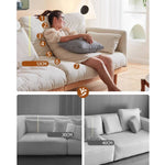 「高級レッドオークとパイン材フレームの贅沢グースダウン&コーデュロイソファー」 hmyf-1270