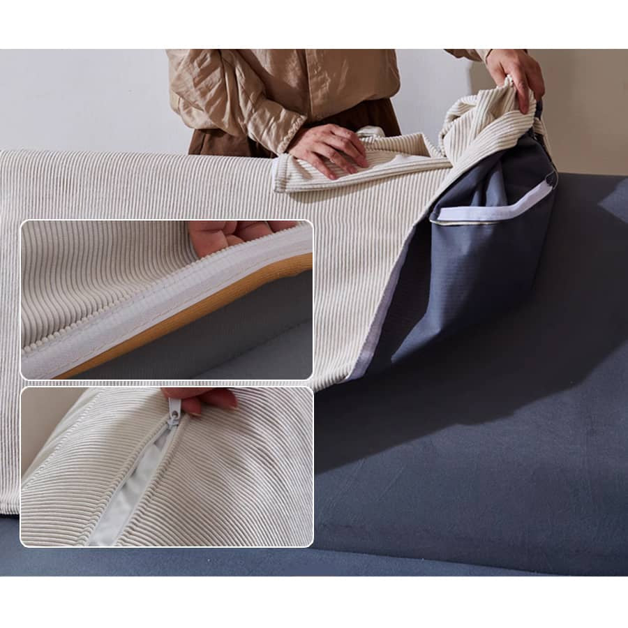 【高級感溢れる】レッドオーク&パインフレーム ソファー | グースダウン&コーデュロイ使用で極上の座り心地 hmyf-1272