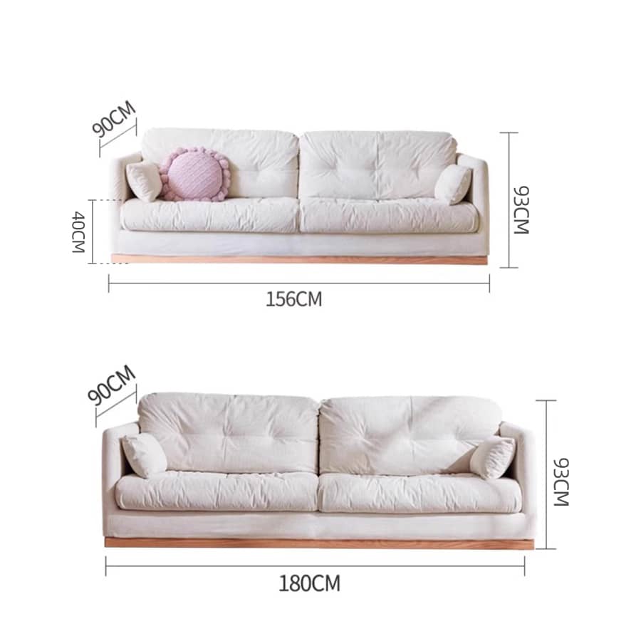 【高級感溢れる】レッドオーク&パインフレーム ソファー | グースダウン&コーデュロイ使用で極上の座り心地 hmyf-1272