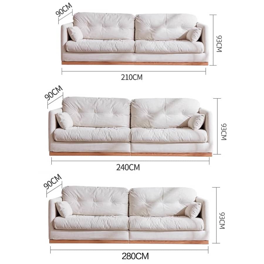 【高級感溢れる】レッドオーク&パインフレーム ソファー | グースダウン&コーデュロイ使用で極上の座り心地 hmyf-1272