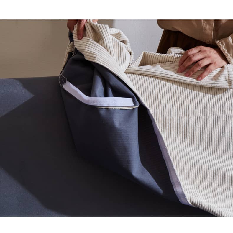 レッドオーク&パインソファー|極上のグースダウンとコーデュロイで贅沢な座り心地 hmyf-1273