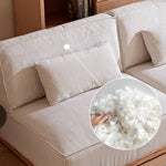 レッドオーク&パインソファー|極上のグースダウンとコーデュロイで贅沢な座り心地 hmyf-1273