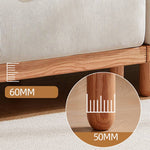 レッドオークとコーデュロイ使用の贅沢グースダウンソファー - 快適な座り心地を体験する hmyf-1276